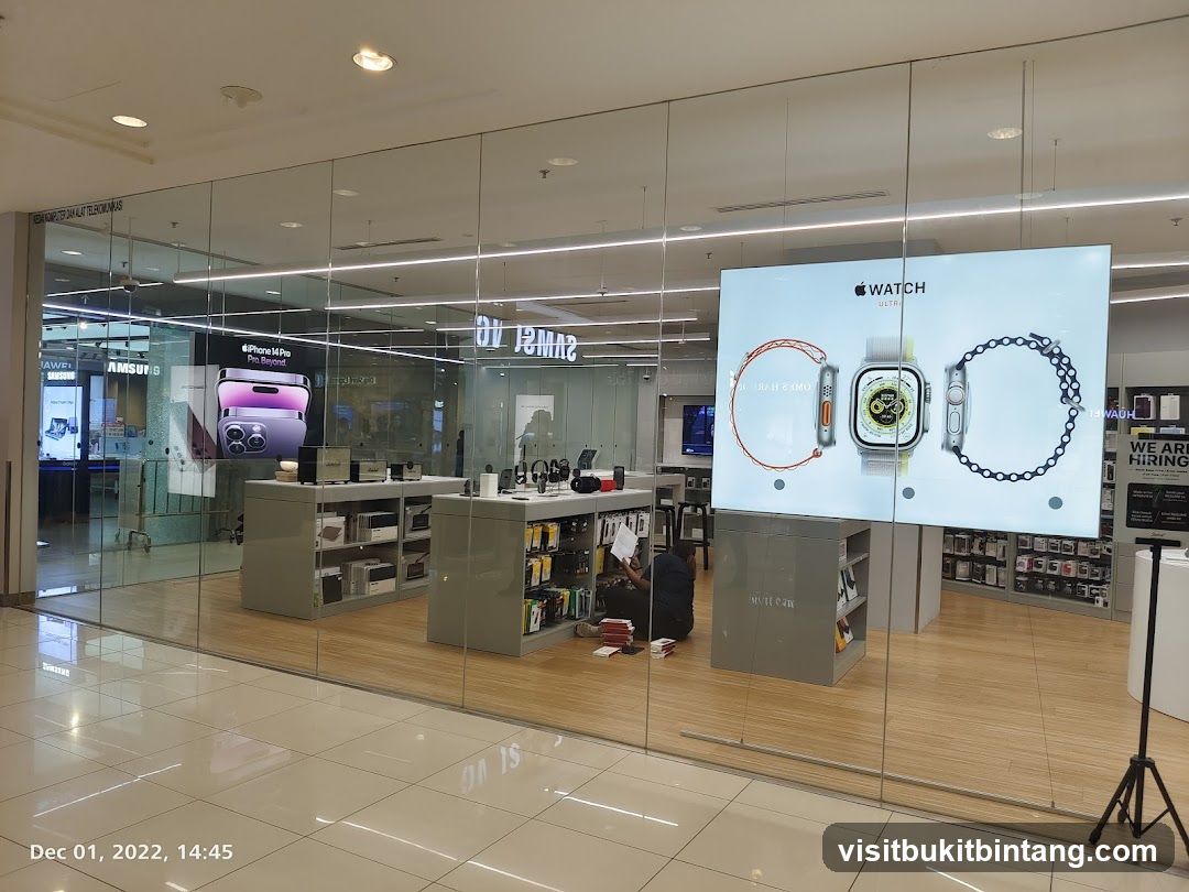 Electronics Store Interior