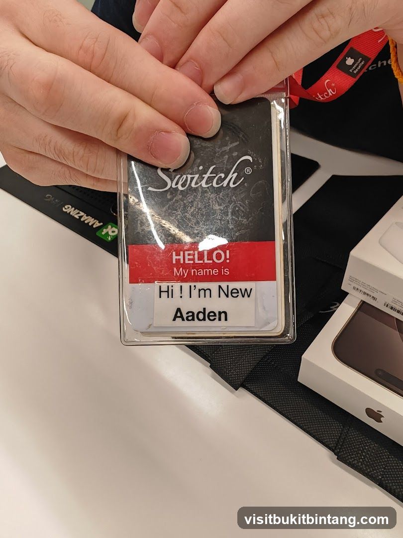 Employee Name Tag