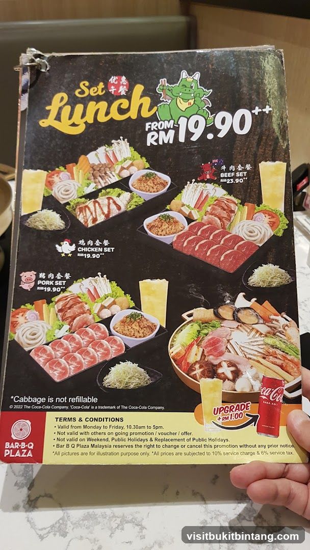 Set Lunch Menu