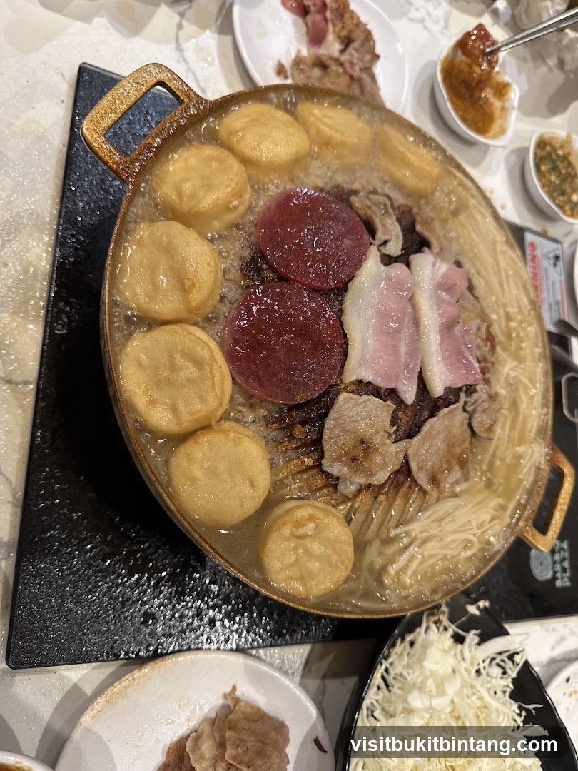 Grill Pan with Food