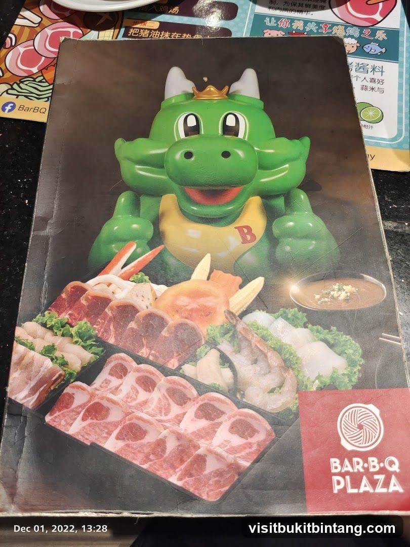 BarBQ Plaza Menu