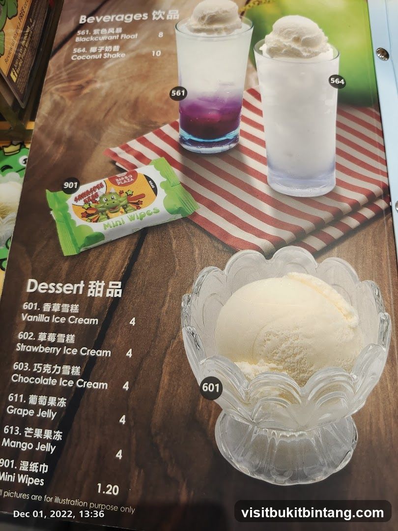 Beverages and Desserts