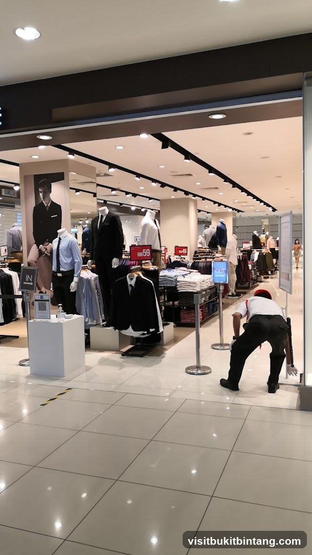 Men's Clothing Store Interior