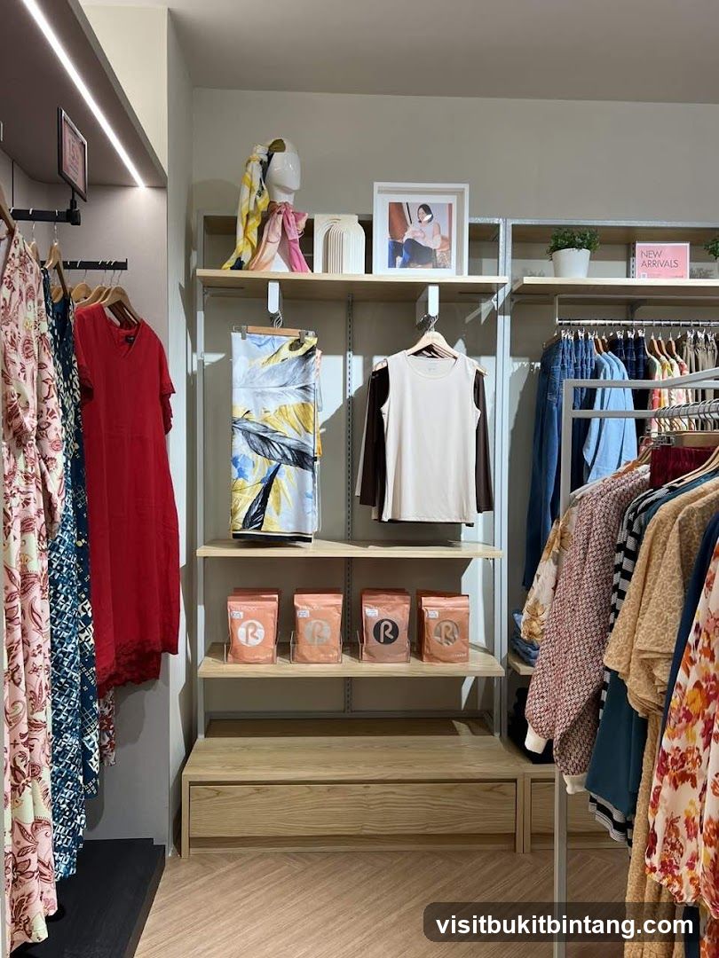 Clothing store display