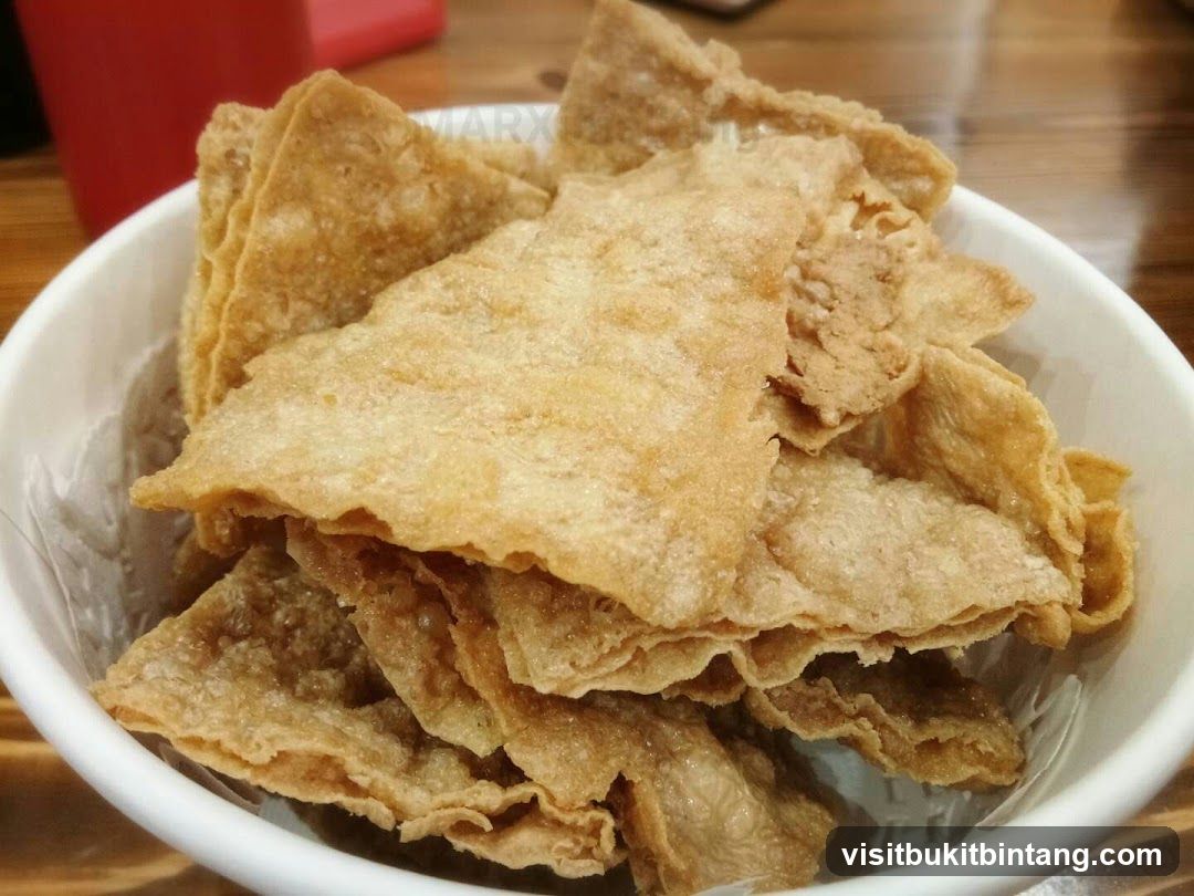 Fried Wonton Crisps