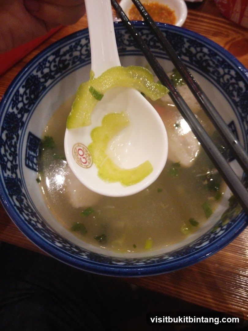 Soup with Bitter Melon