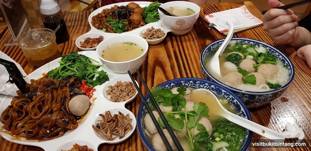 Noodle and Meatball Soup
