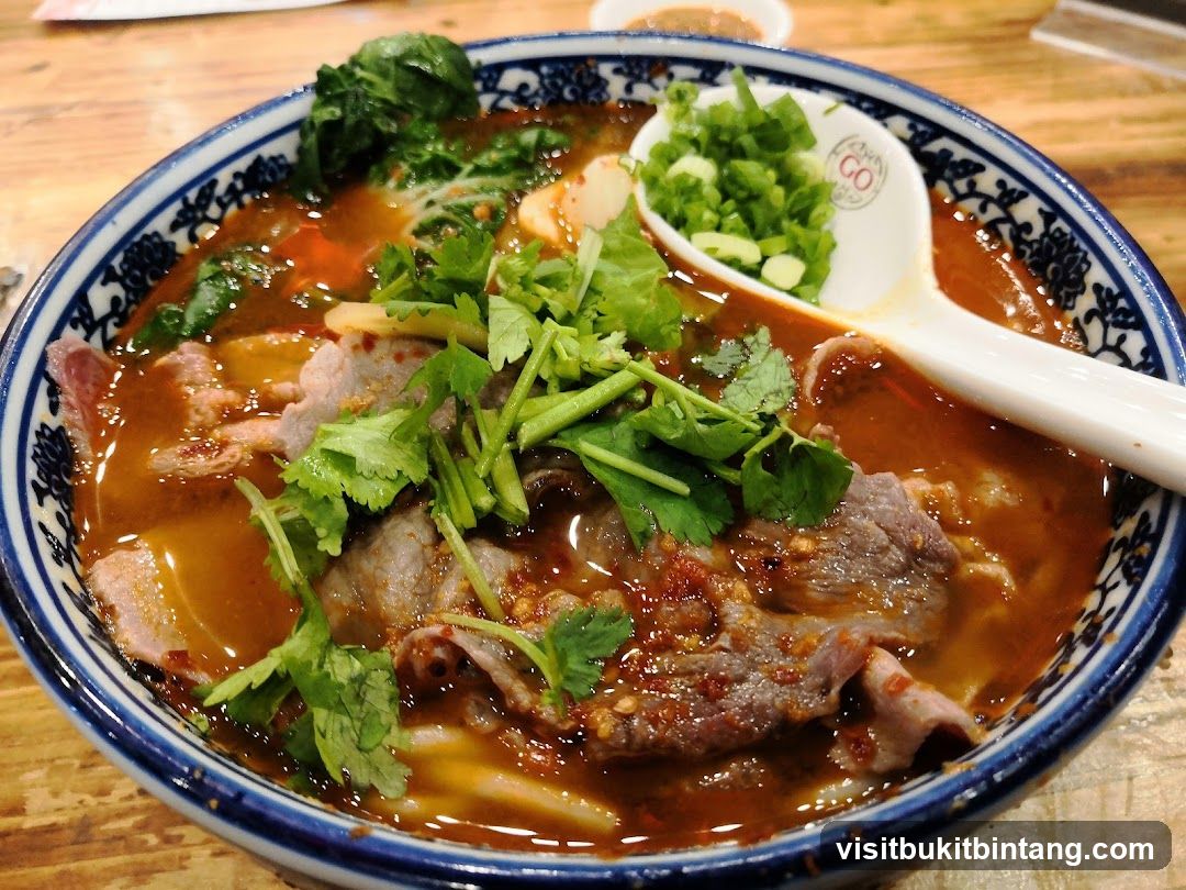 Spicy Beef Noodle Soup