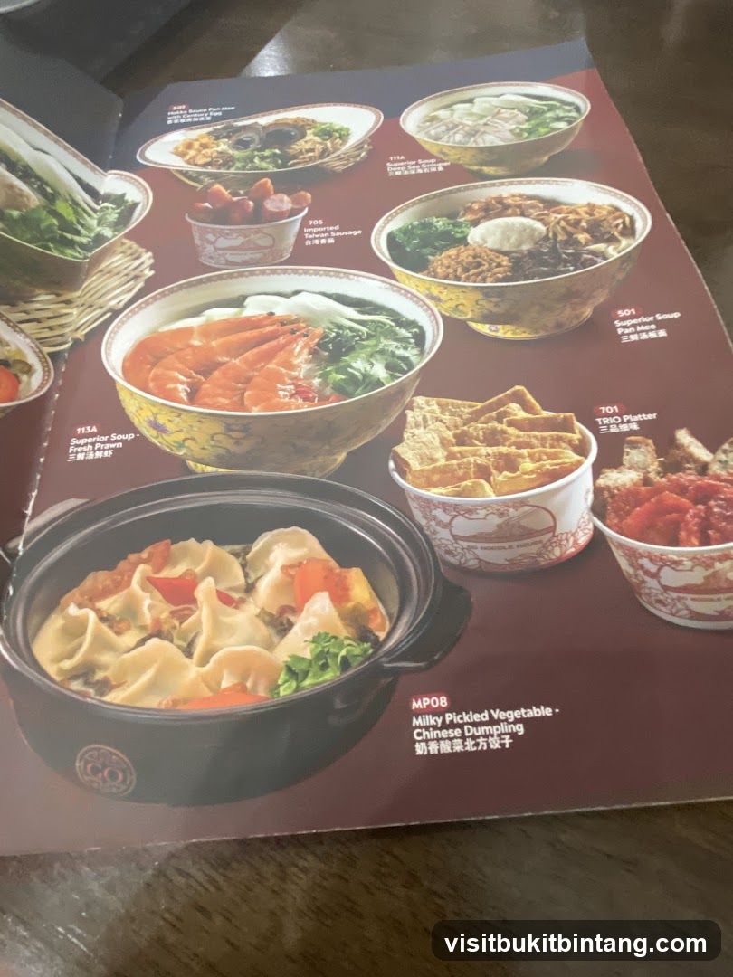 Menu Items