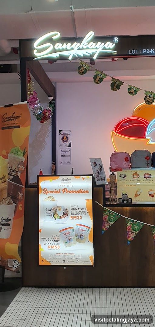 Sangkaya Store Interior and Promotions