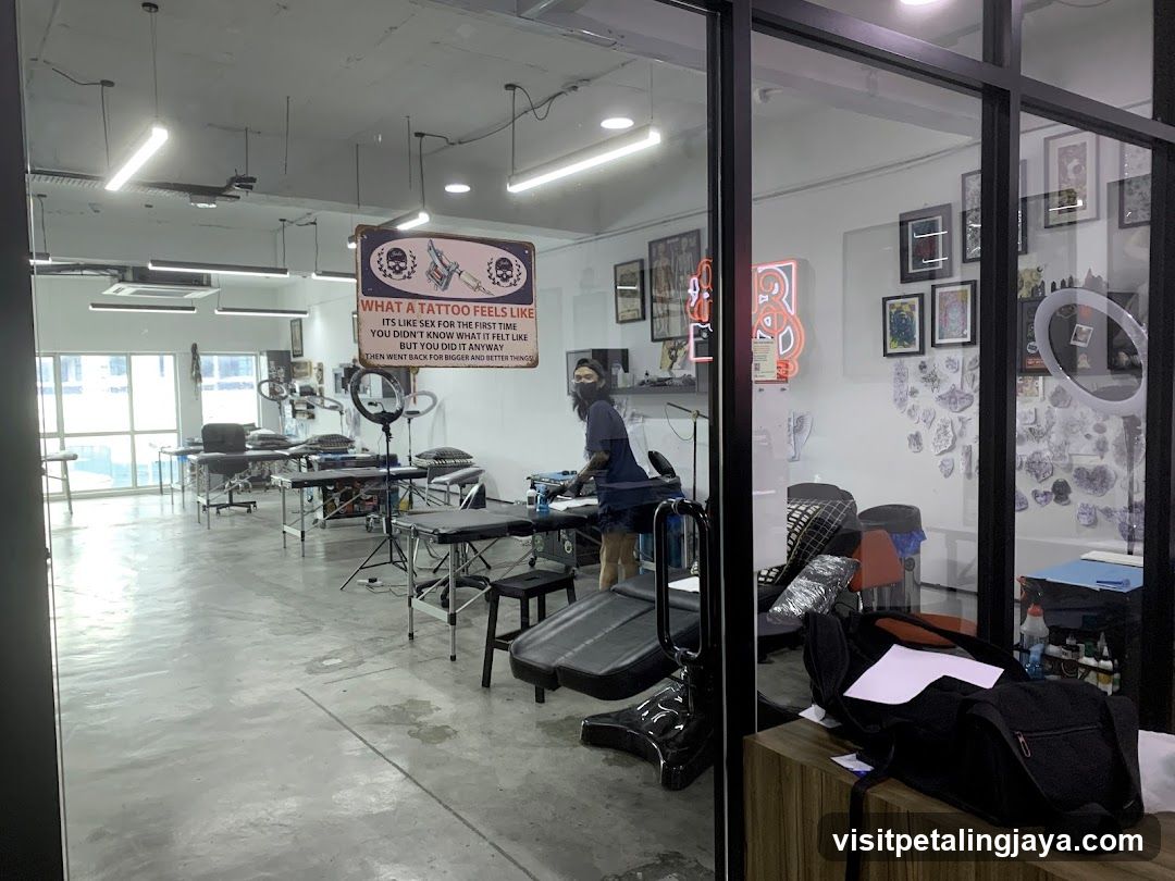 Tattoo Studio Interior View