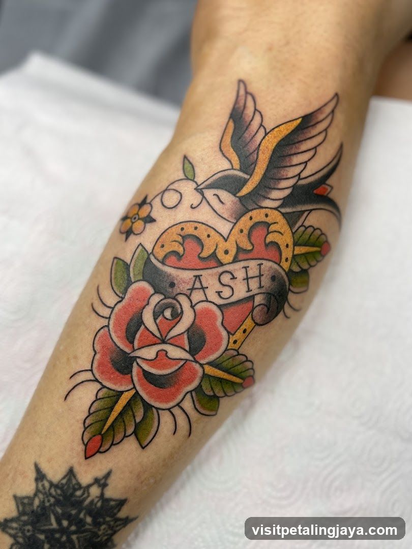 Traditional Tattoo Sleeve Design