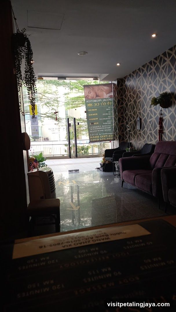 Interior of a spa or wellness center