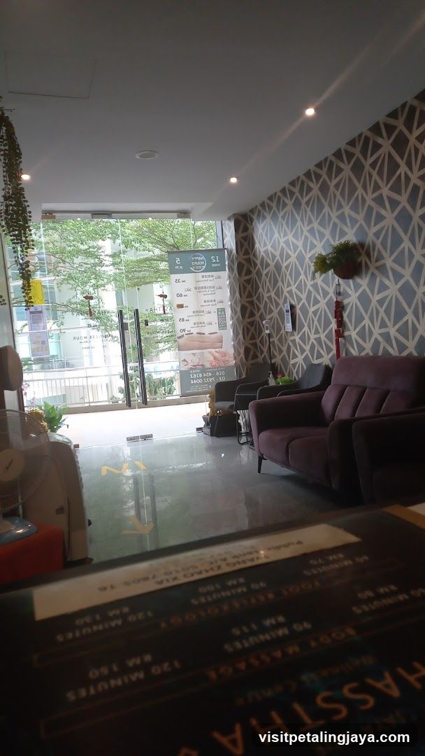 Interior of a spa or wellness center