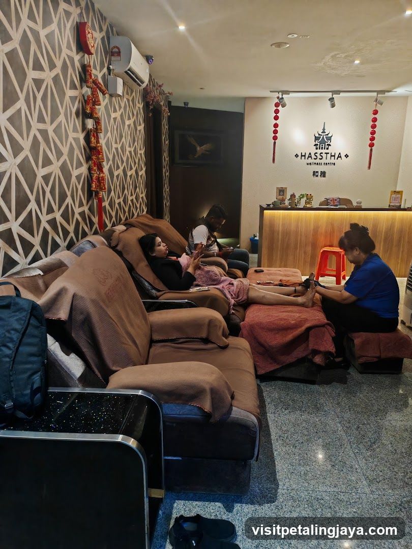 Interior of a spa or wellness center
