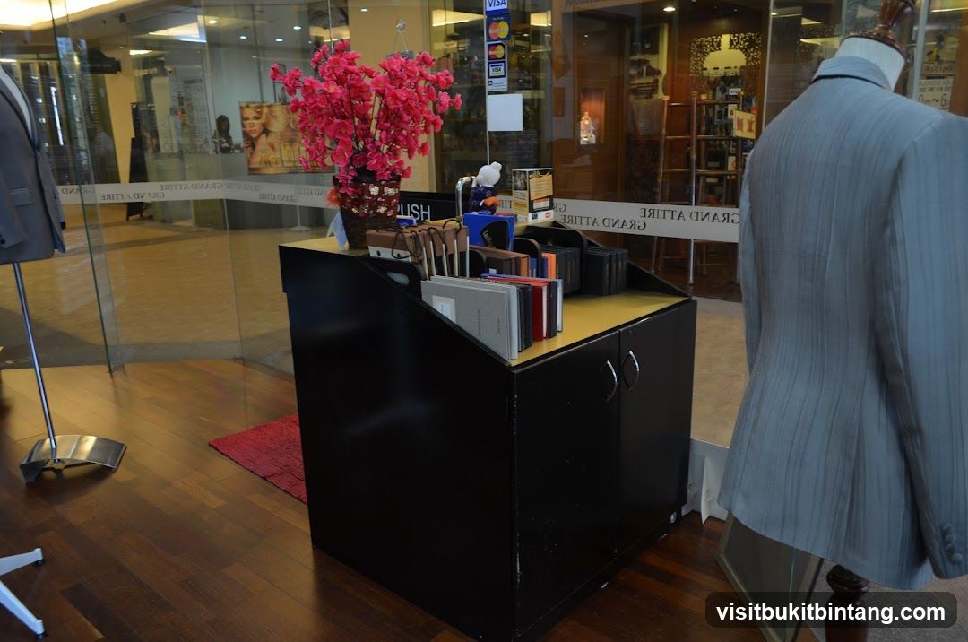 Store Display with Mannequin and Floral Arrangement