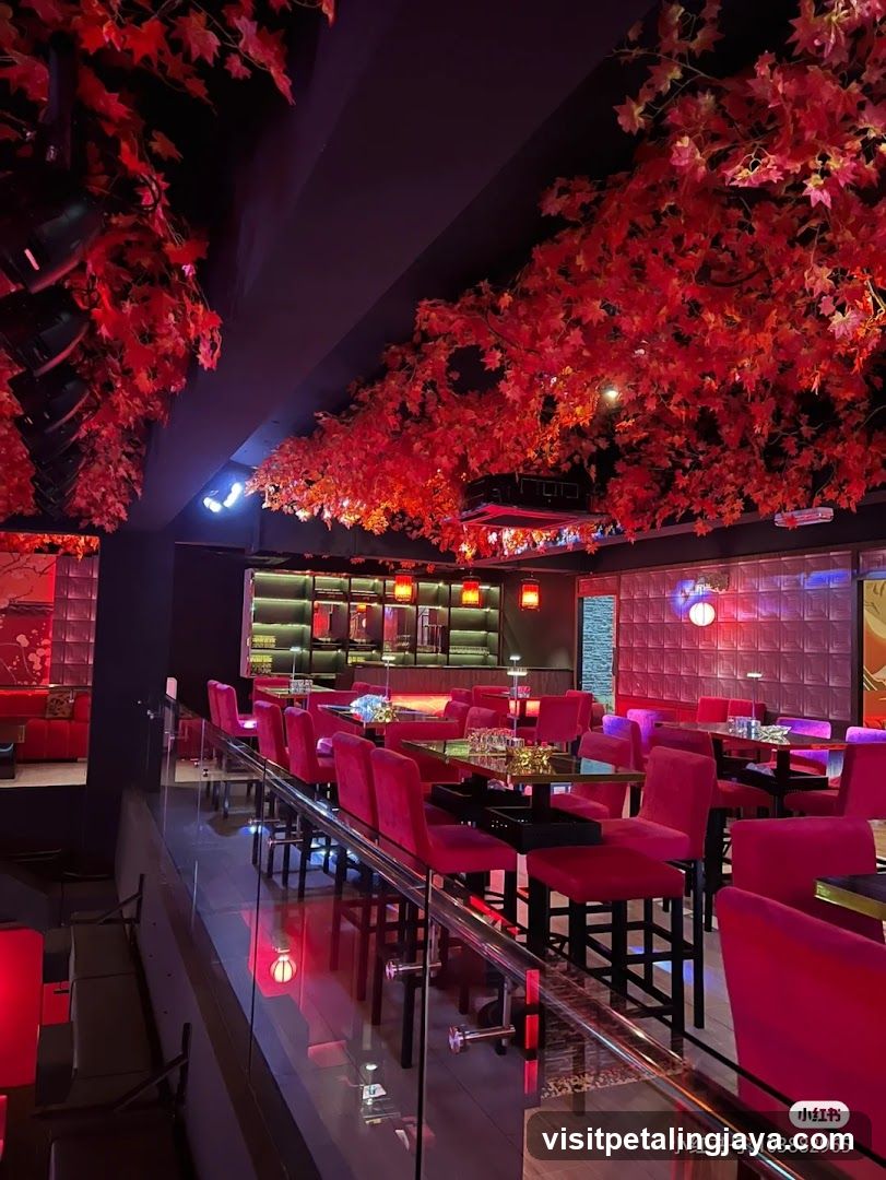 Red Themed Interior Space
