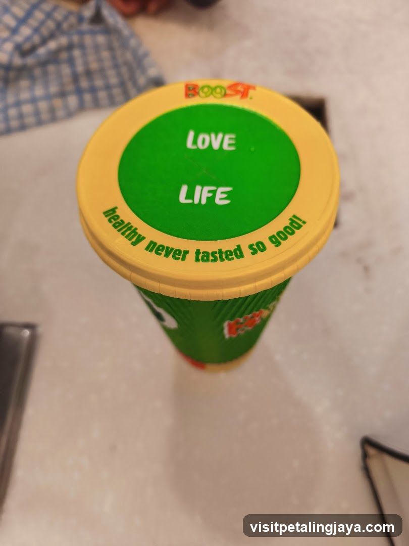 Boost Juice Cup