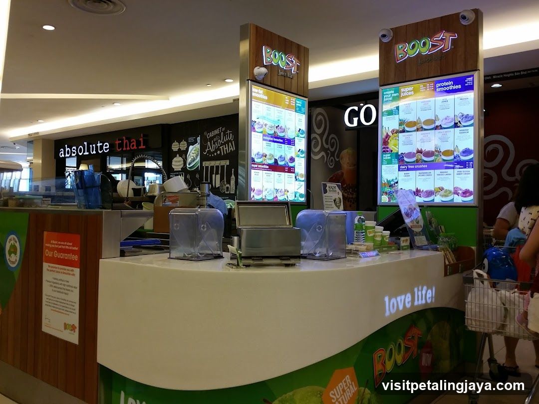 Boost Juice Counter Interior