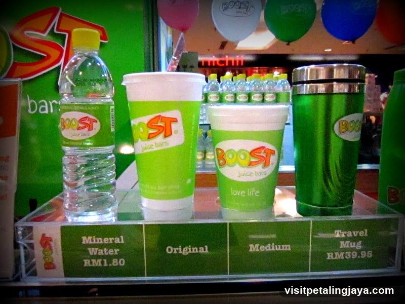 Boost Juice Bar Display