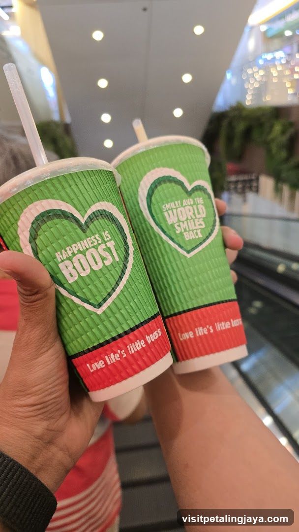 Happiness is Boost Cups