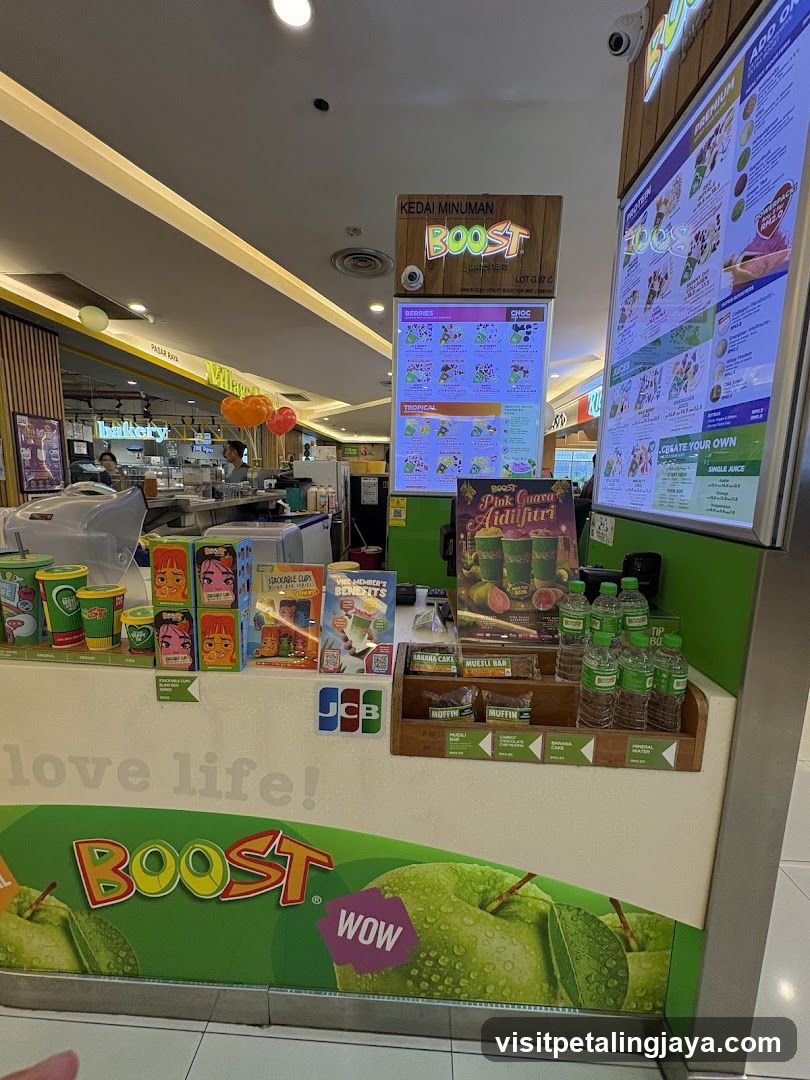 Boost Juice Store Interior