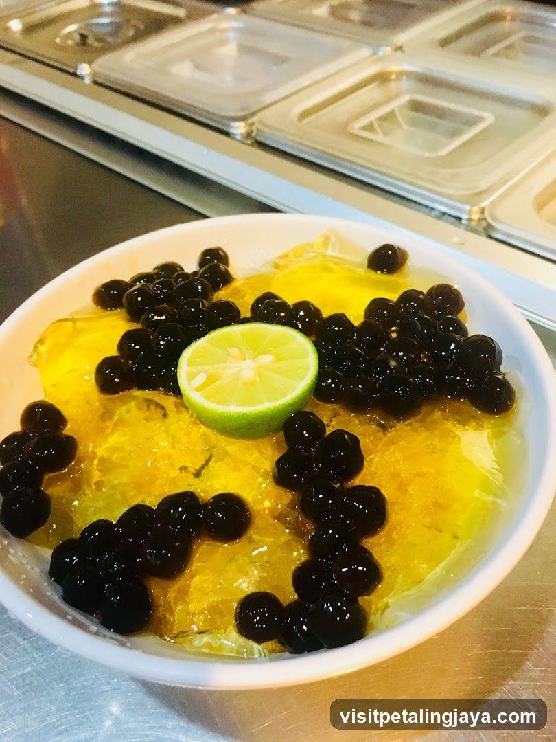 Boba Tea with Lime