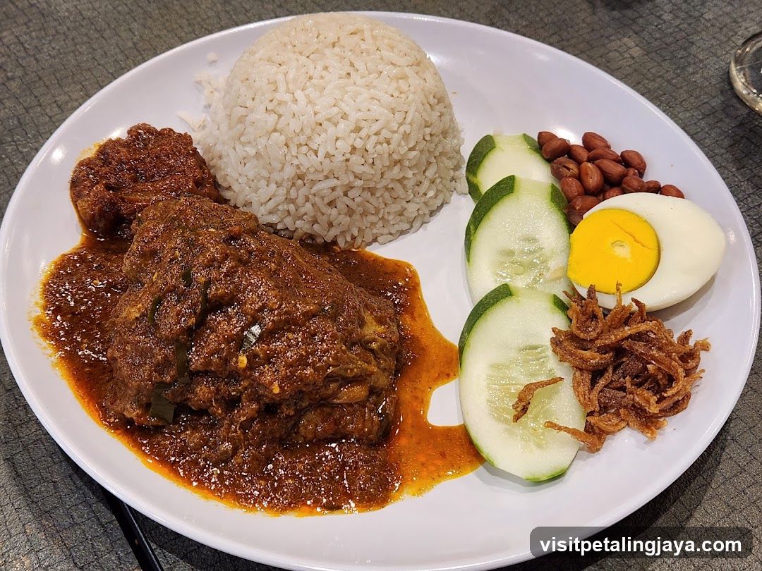 Nasi Lemak Plate