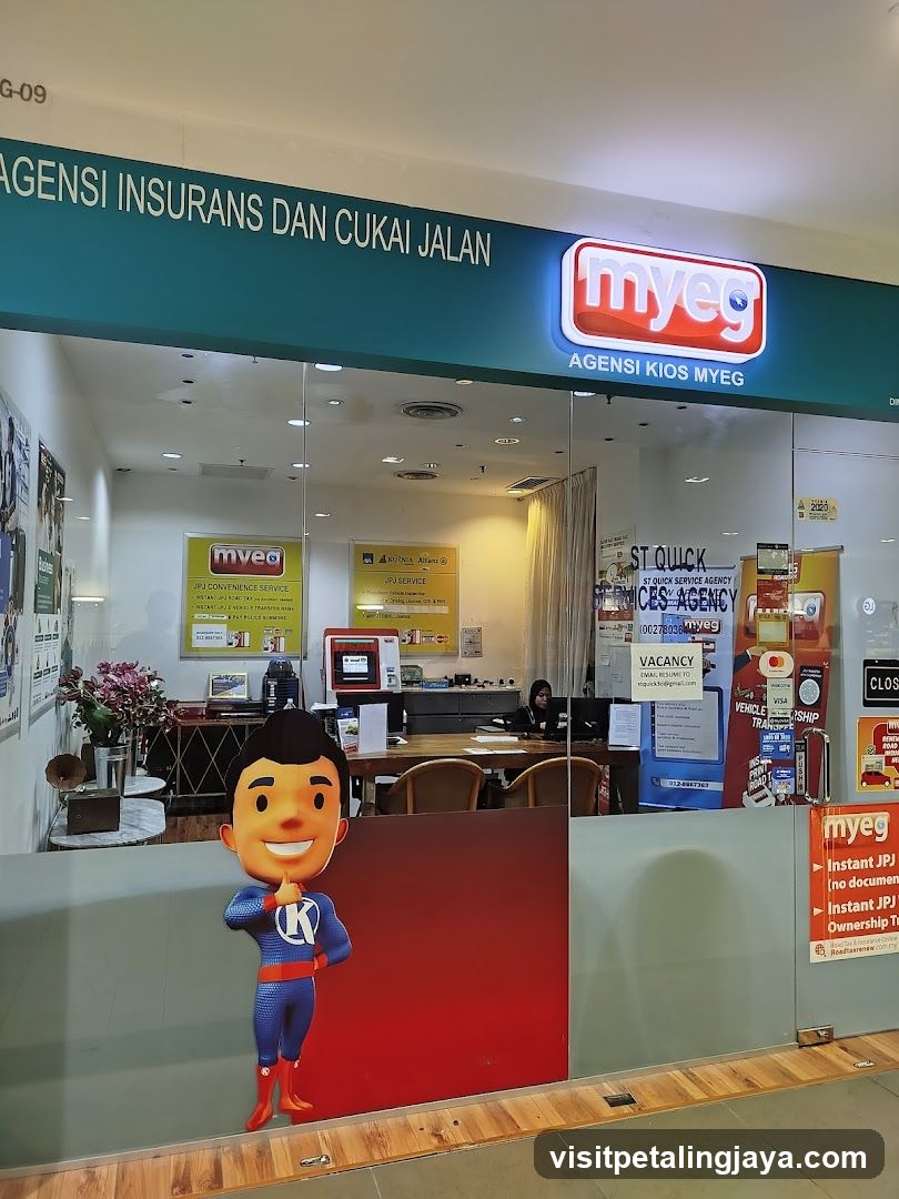 Myeg Agency Kiosk @ 3 Damansara