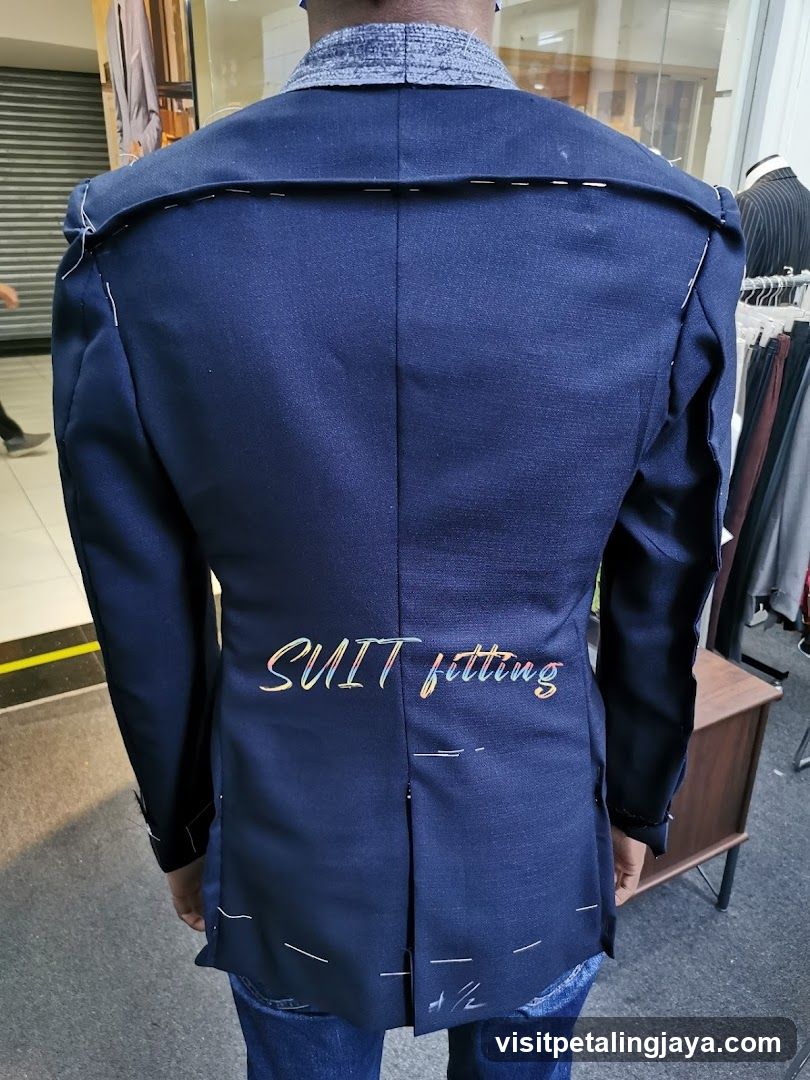 Suit Fitting in Progress