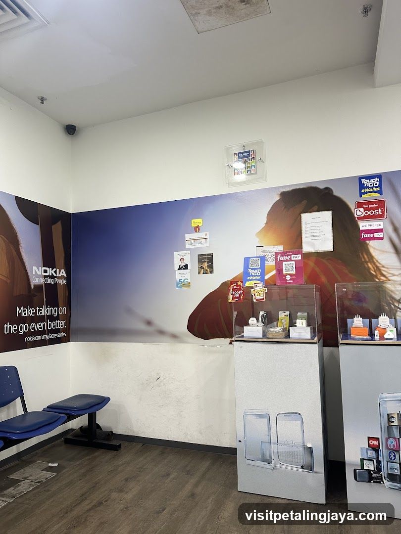 Mobile Phone Store Interior