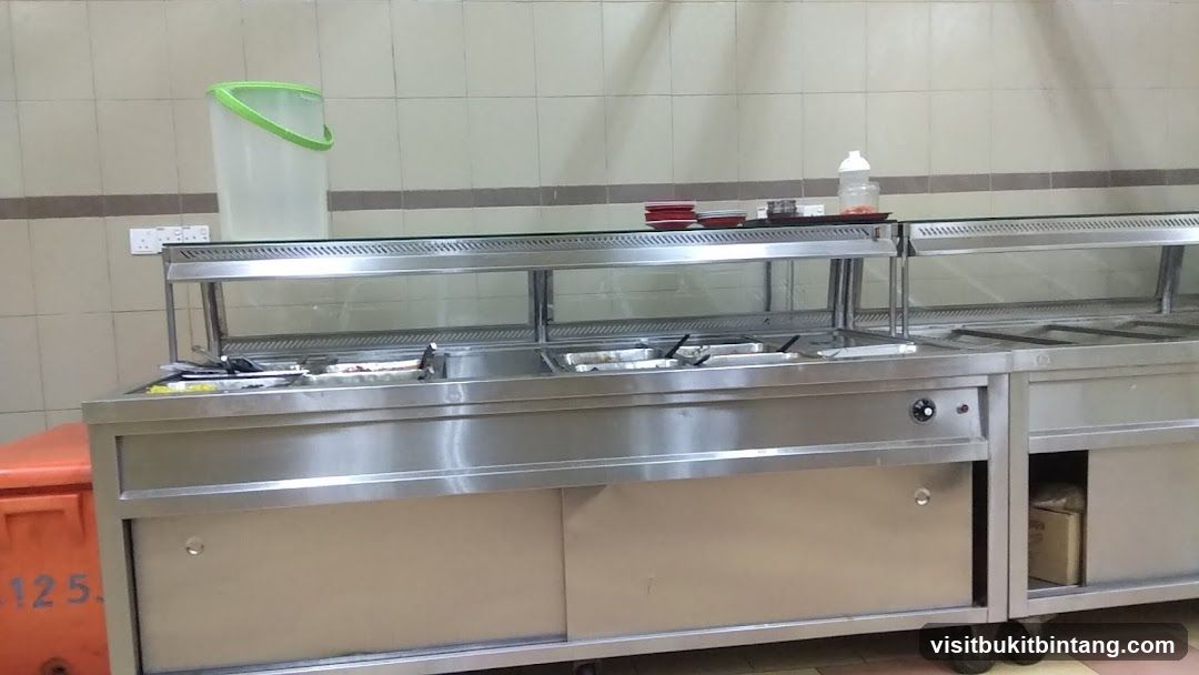 Buffet serving station