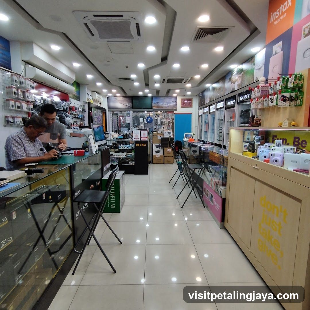 Electronics Store Interior