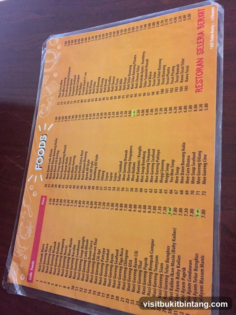 RESTORAN SELERA BERKAT