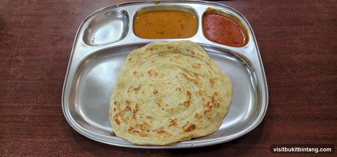 Parotta with curries