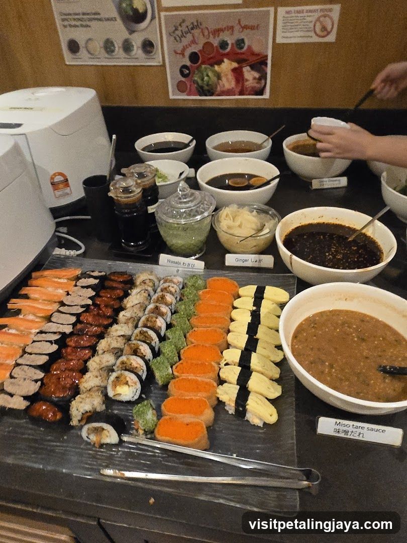 Sushi Buffet Spread