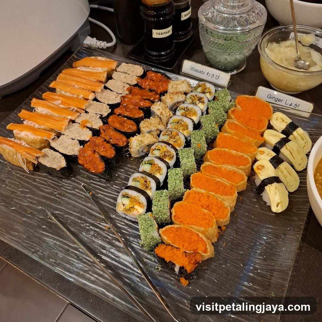 Sushi Buffet Spread