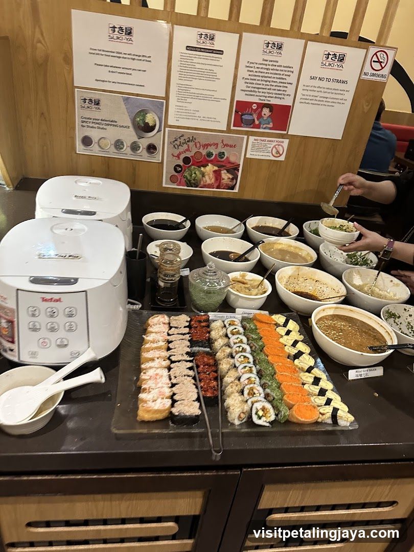 Sushi Buffet Spread