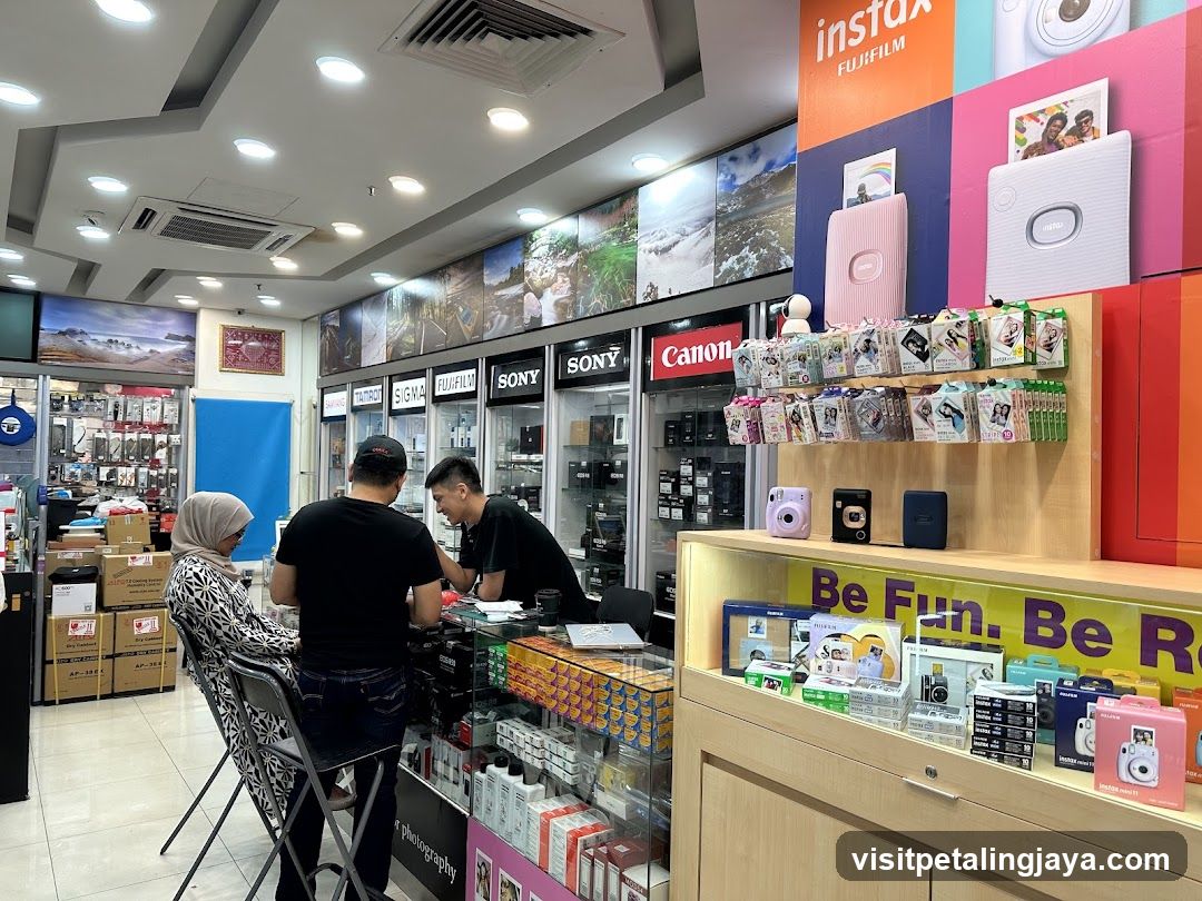 Electronics Store Interior