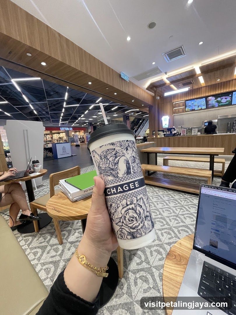 Chagee Coffee Shop Interior