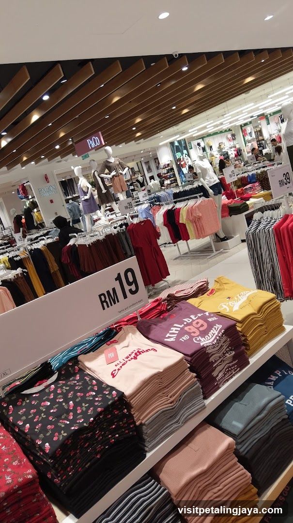 Clothing Store Interior Display