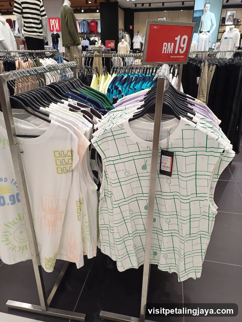 Clothing Store Interior Display