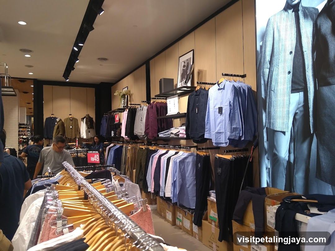 Men's Clothing Store Interior