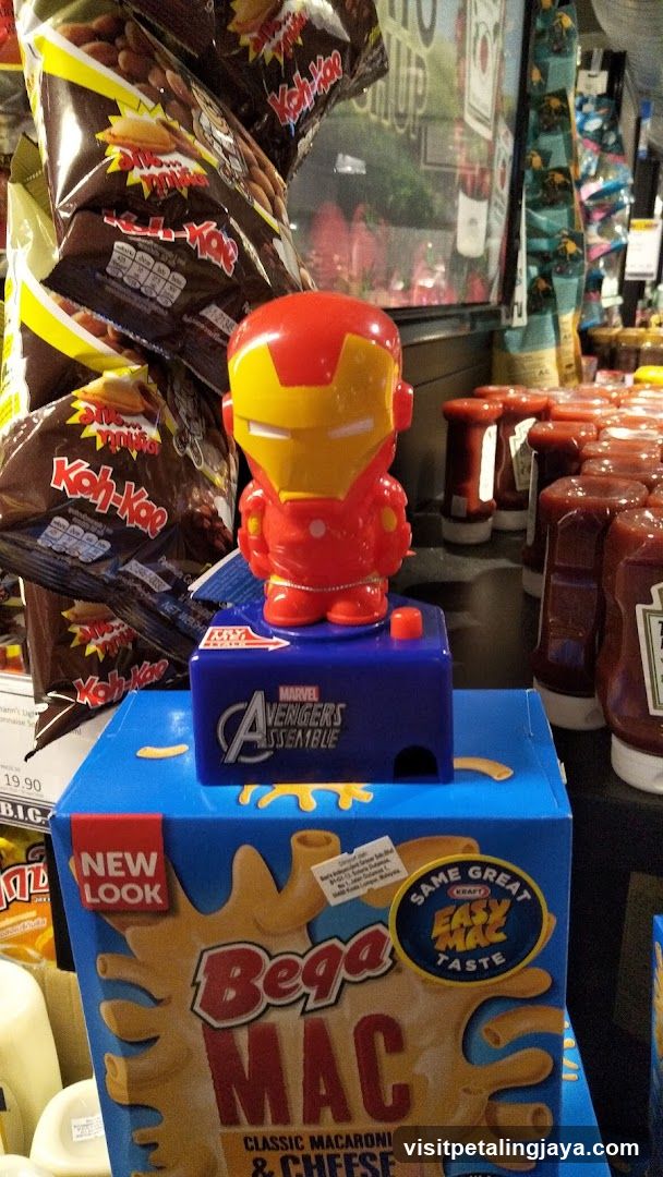 Iron Man Toy on Bega Mac Box