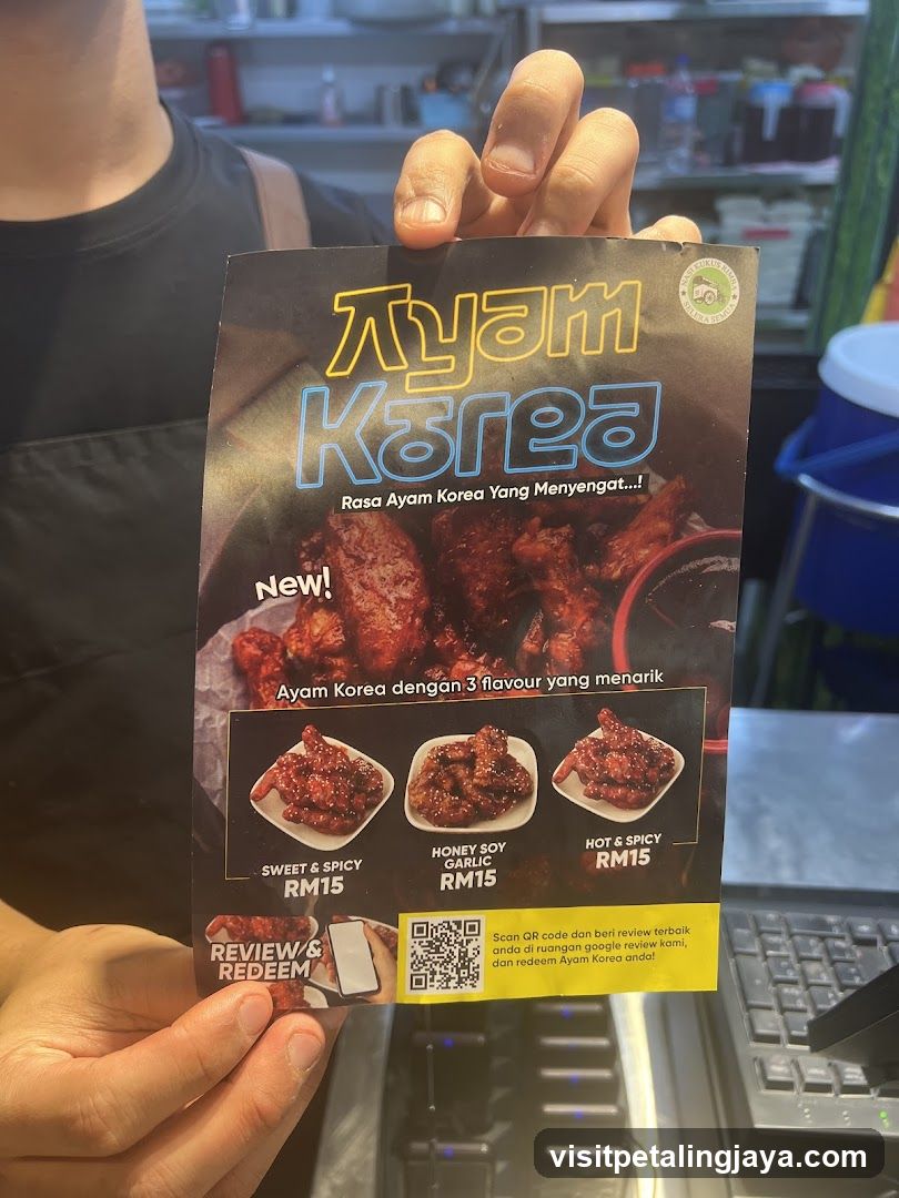 Ayam Korea Flyer