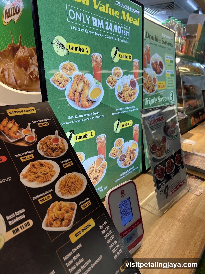 Food Menu Display