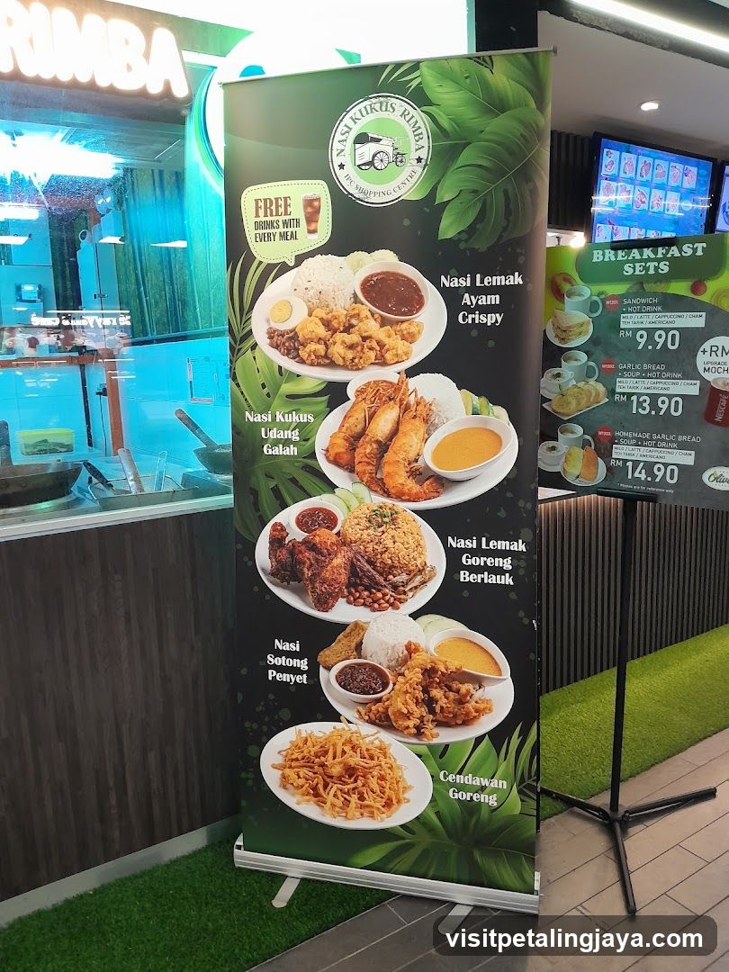 Food Menu Display Stand
