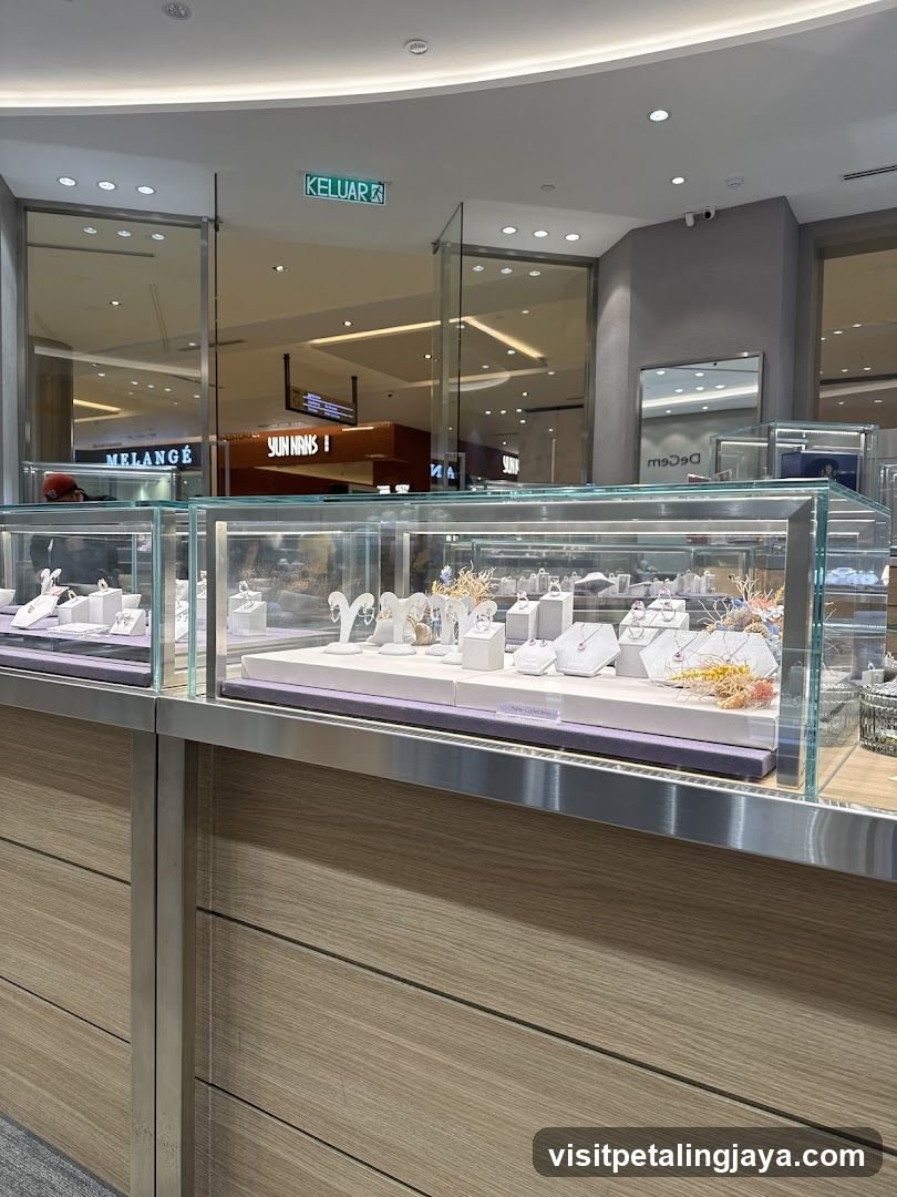 Jewelry Display Counter
