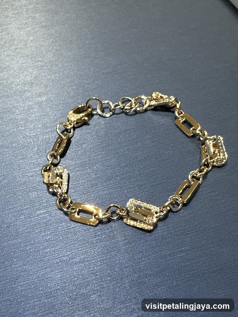 Gold and Diamond Bracelet
