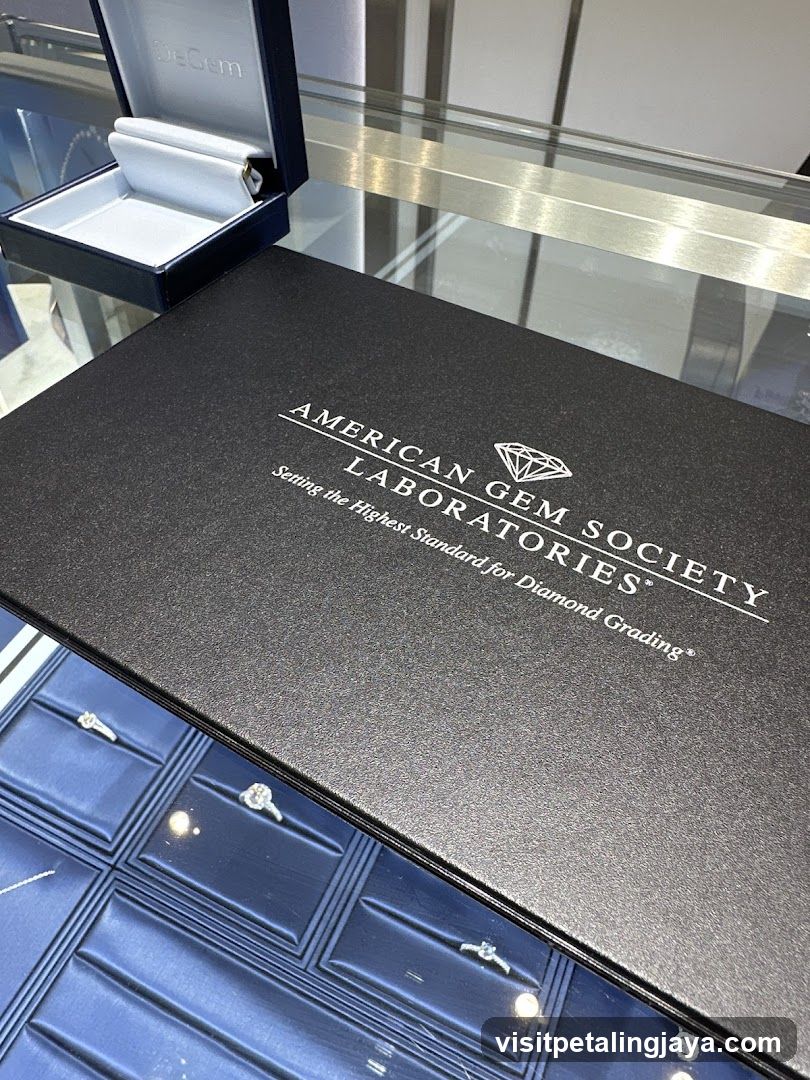 American Gem Society Laboratories Display